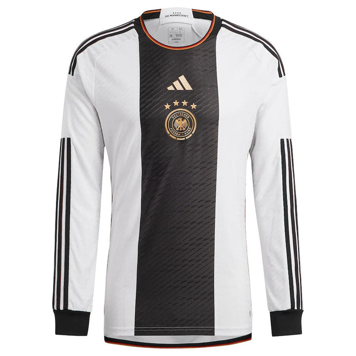 Deutschland Langarmtrikot Weiß Herren 2023