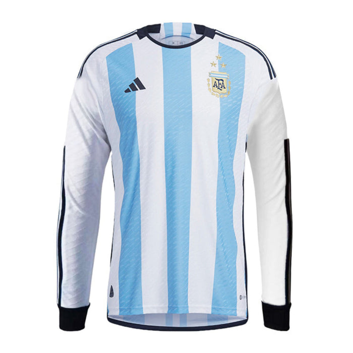 Argentinien Langarmtrikot 3 Sterne Herren Heim 2023
