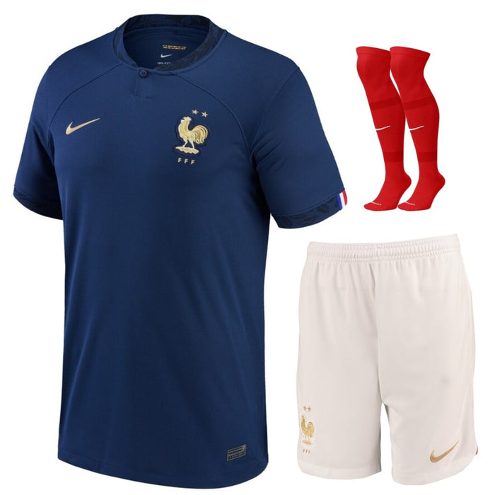 France Team Kids Home Jersey 2023 2024