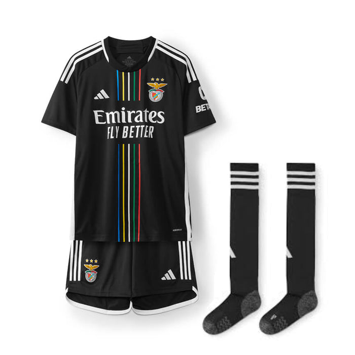 Benfica Lissabon Kinder-Auswärtstrikot 2023–2024