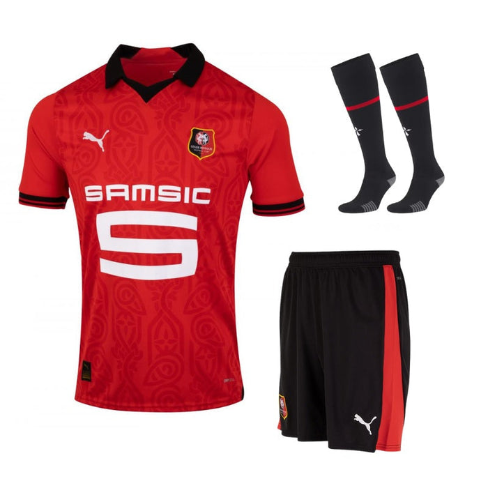 Rennes Kinder-Heimtrikot 2024