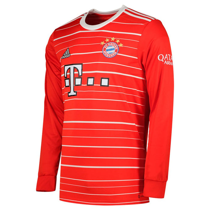 Bayern München Langarmtrikot Rot Herren 2023