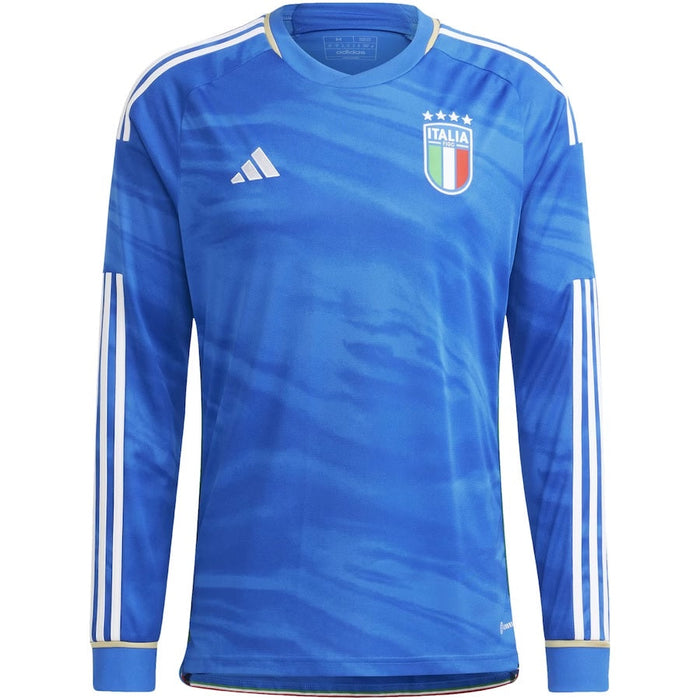Italy Men's Long Sleeve Home Jersey 2024