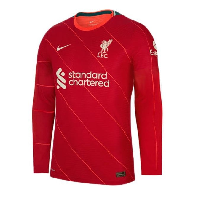 Liverpool Langarmtrikot Rot Herren 2023
