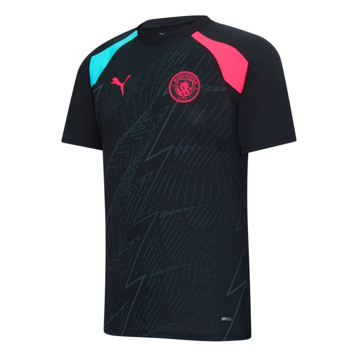 Manchester City Herren-Trainingstrikot 2024 Schwarz
