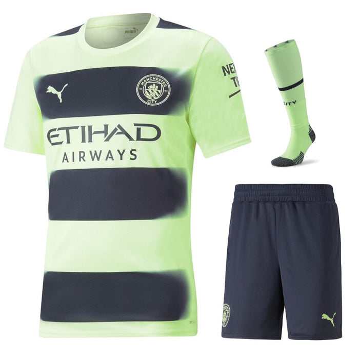 Manchester City Ausweichtrikot für Kinder 2023