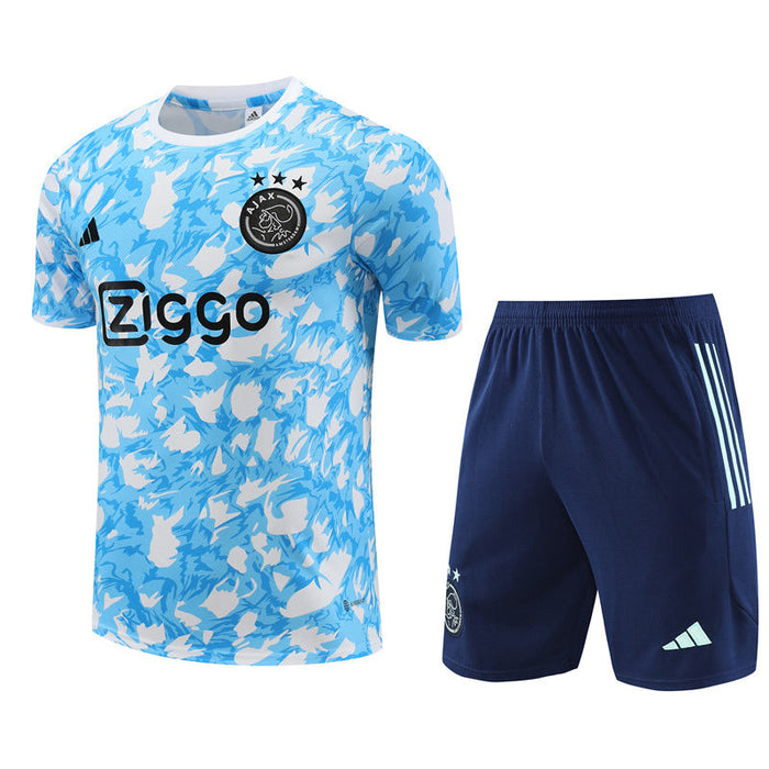 Ajax Amsterdam Trainingstrikot Hellblau Herren 2023-2024
