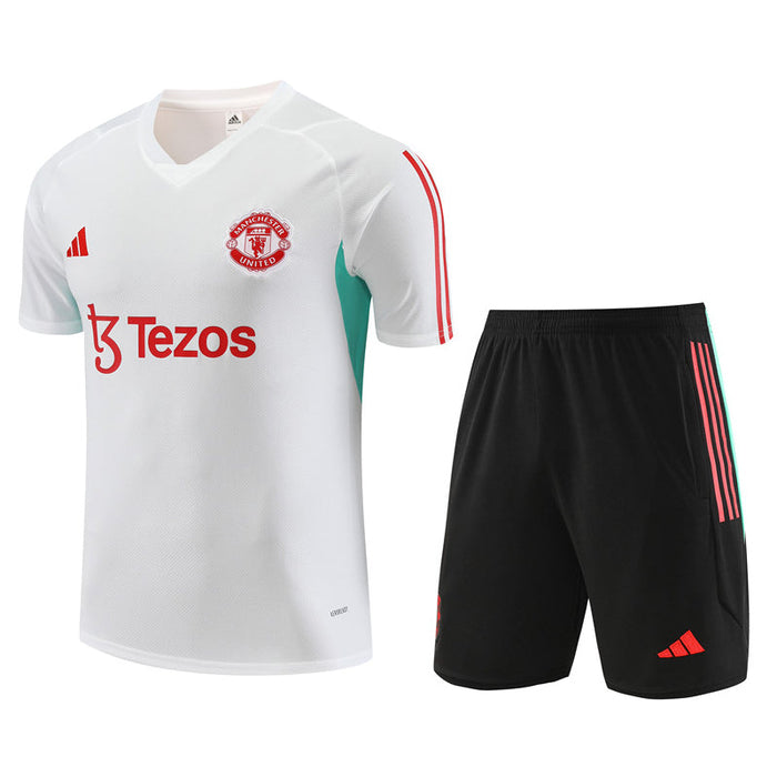 Manchester United Trainingstrikot Weiß Herren 2023-2024