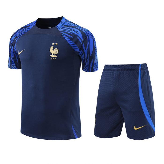 France Blue Men's Training Jersey 2023