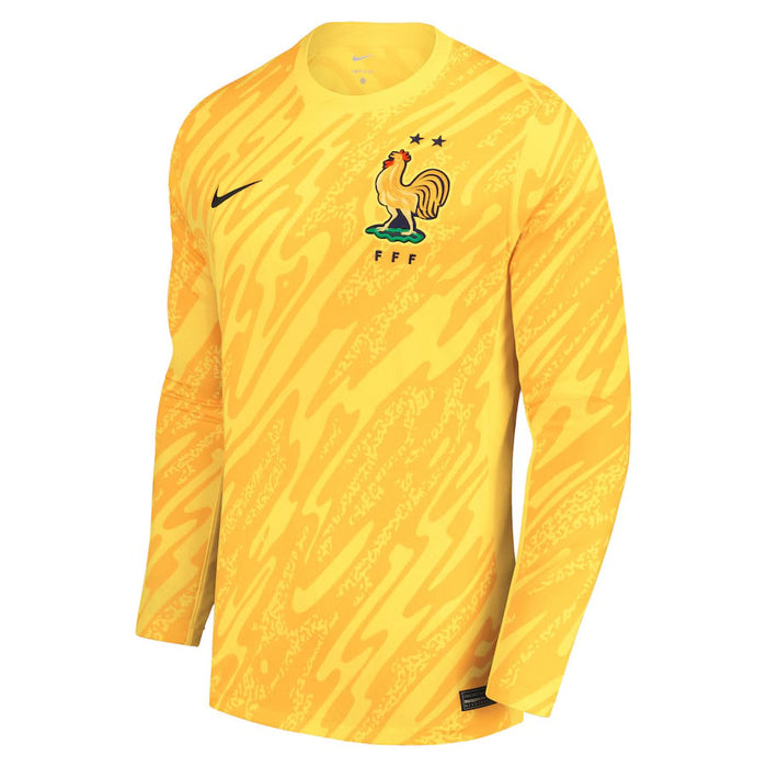 France Home Goalkeeper Jersey Long Sleeve 2024 2025 Men