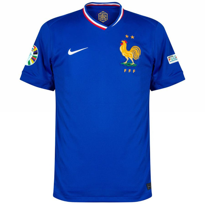 Abzeichen der französischen Heimmannschaft für Herren, Euro 2024-Trikot