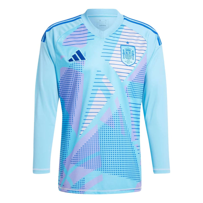 Spain Home Goalkeeper Jersey Long Sleeve 2024 2025 Men