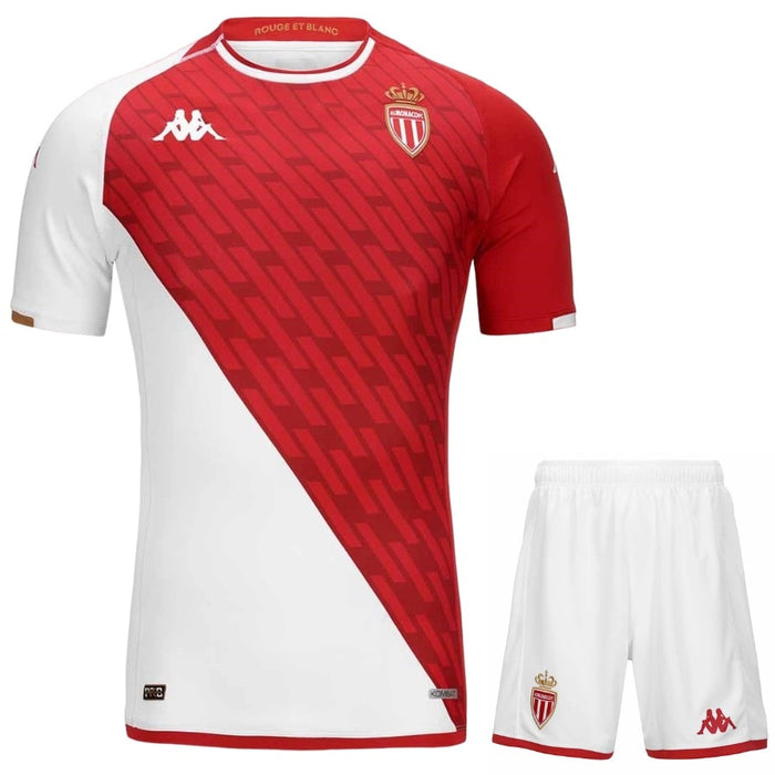 AS Monaco Heimtrikot für Kinder 2023 2024
