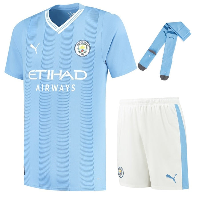 Manchester City Heimtrikot 2024 für Kinder