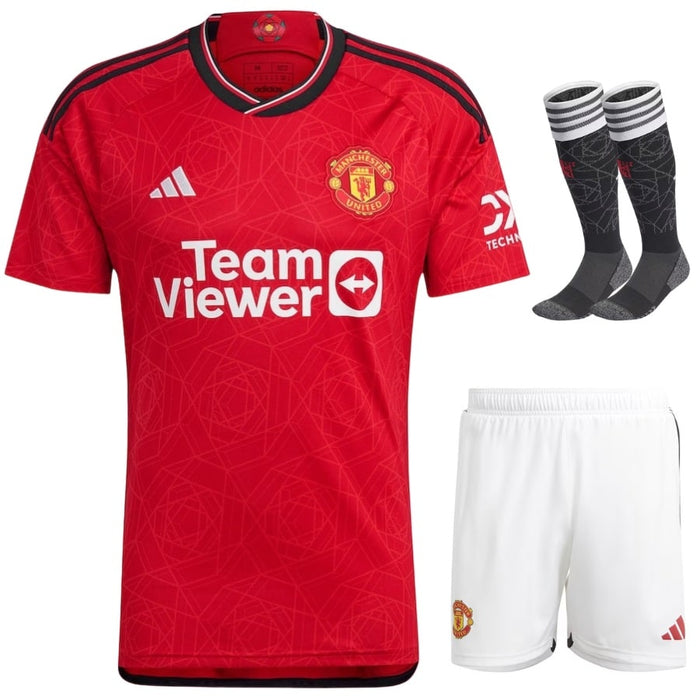 Manchester United Heimtrikot 2024 für Kinder