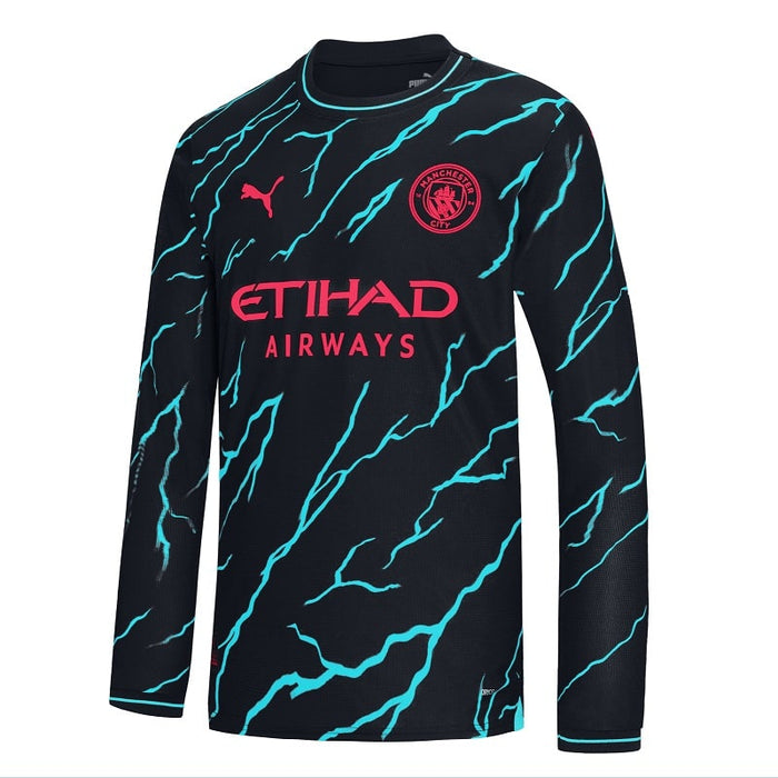 Manchester City Herren-Langarm-Ausweichtrikot 2024