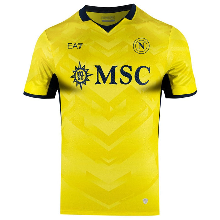 Neapel Torwart Gelbes Trikot Herren 2024 2025