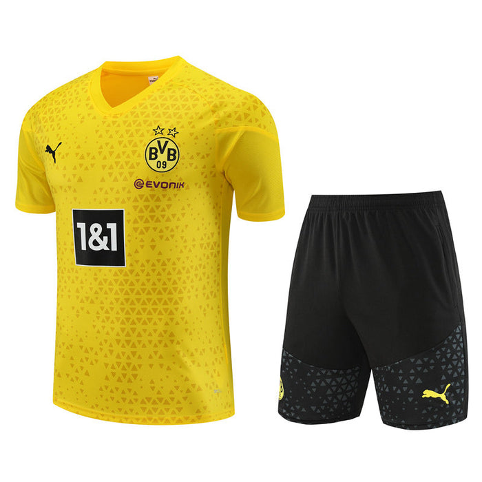 Gelbes Dortmund-Trainingstrikot für Herren 2023–2024