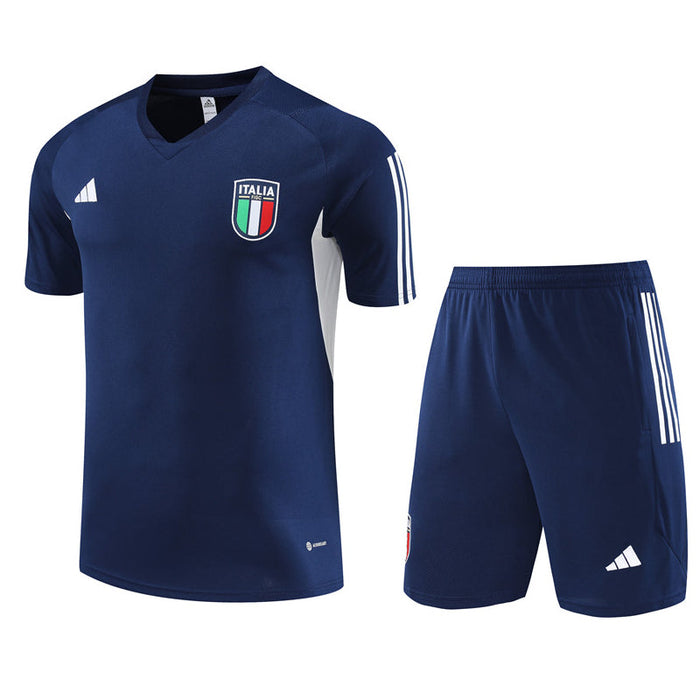 Italy Blue Men's Training Jersey 2023-2024