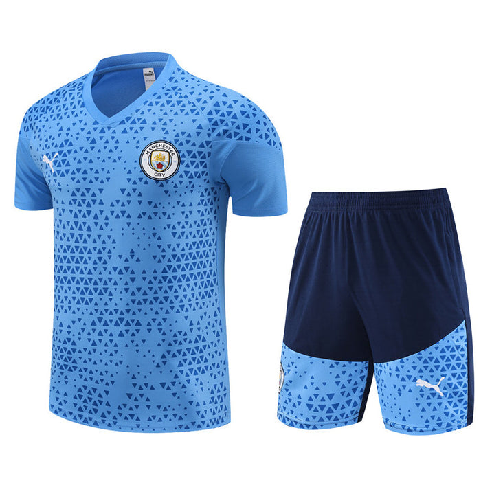 Manchester City Trainingstrikot Blau Herren 2023-2024
