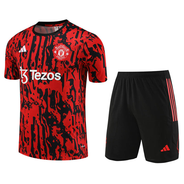 Manchester United Trainingstrikot Rot/Schwarz Herren 2023-2024
