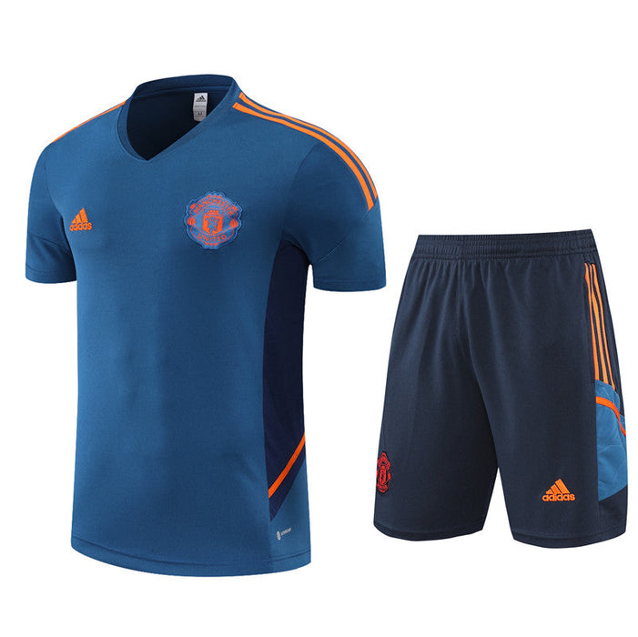 Manchester United Trainingstrikot Blau Herren 2023