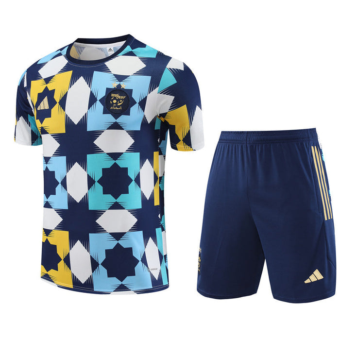 Algerien Trainingstrikot Gelb/Blau Herren 2023-2024