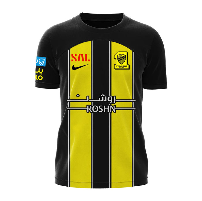 Al Ittihad Kinderheimtrikot 2023–2024