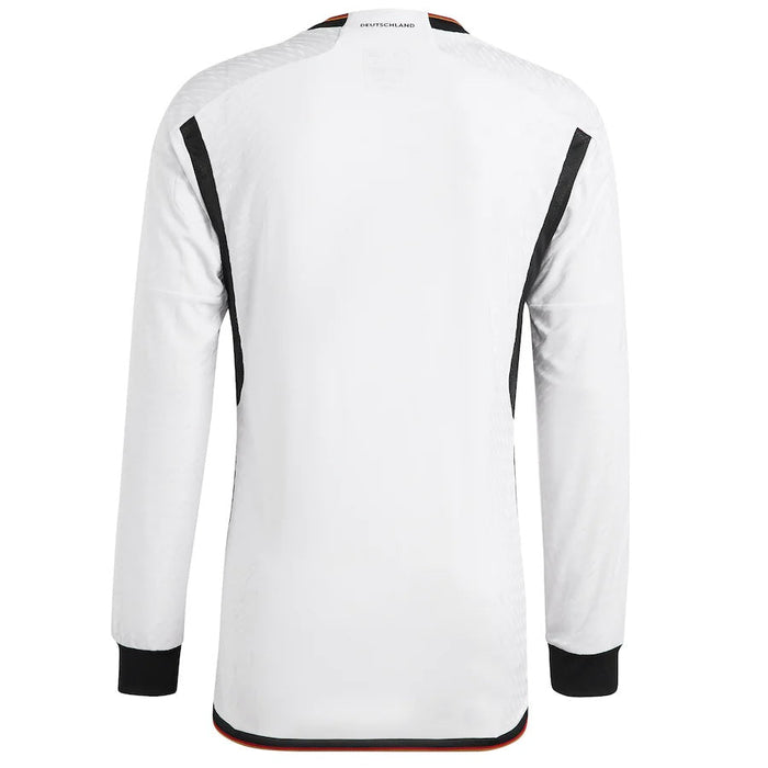 Germany Long Sleeve Jersey White Men 2023 