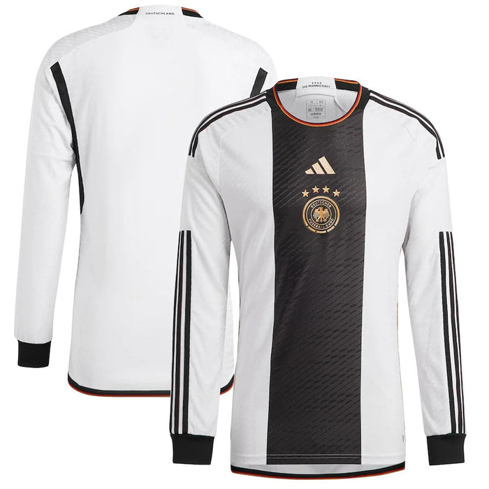 Germany Long Sleeve Jersey White Men 2023 