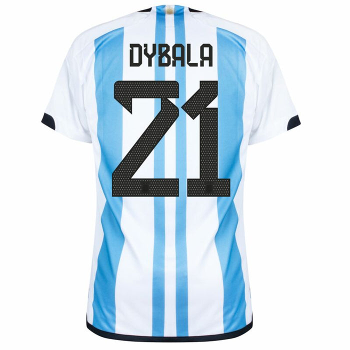 Argentinien 3-Sterne-Kindertrikot 2023