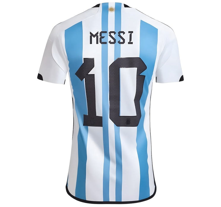 Argentinien 3-Sterne-Kindertrikot 2023