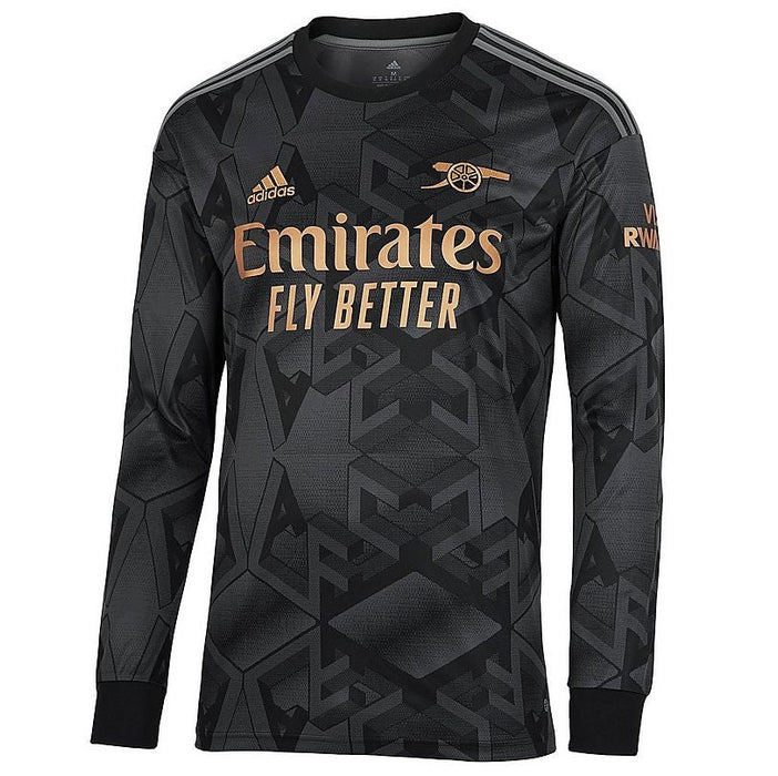 Arsenal Langarm-Trikot für Herren, Rot, 2023, Dritter 