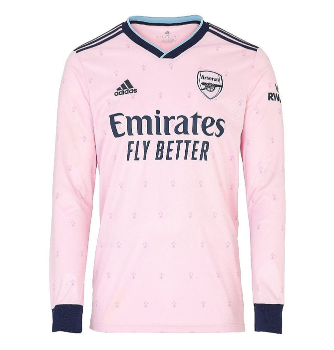 Arsenal Langarm-Rotes Herren-Trikot 2023 Auswärts 