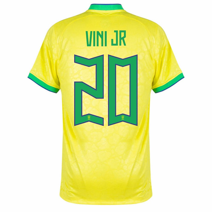 Brazil Kids Home Jersey 2023
