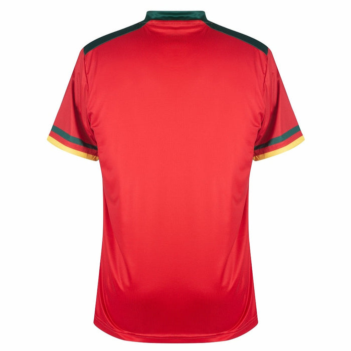 Rotes Ausweichtrikot für Herren aus Kamerun 2023 