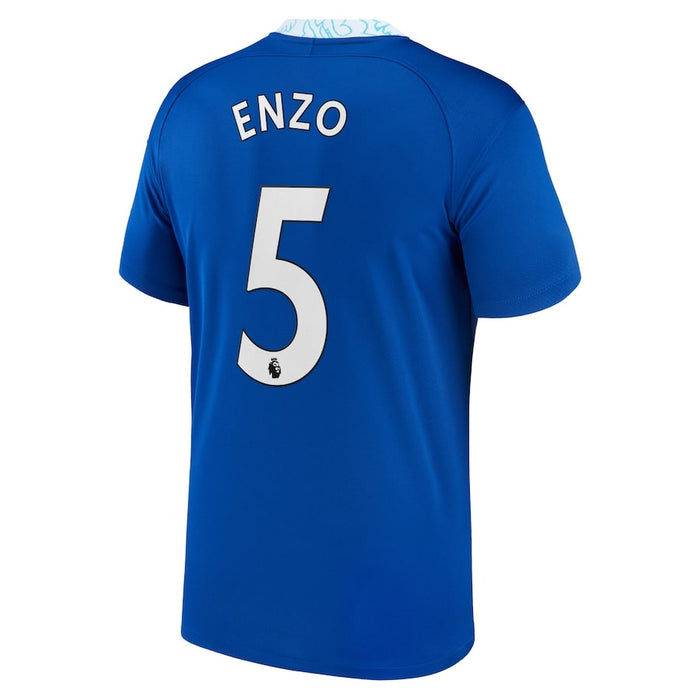 Blaues Chelsea-Heimtrikot für Herren 2023 ENZO 