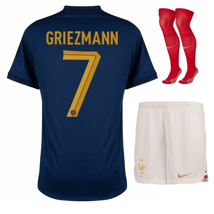 France Team Children's Away Jersey 2023 2024