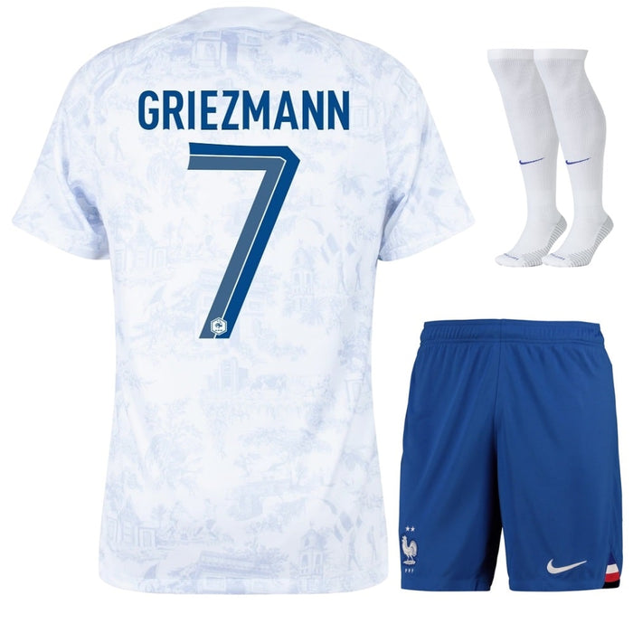 France Team Children's Away Jersey 2023 2024