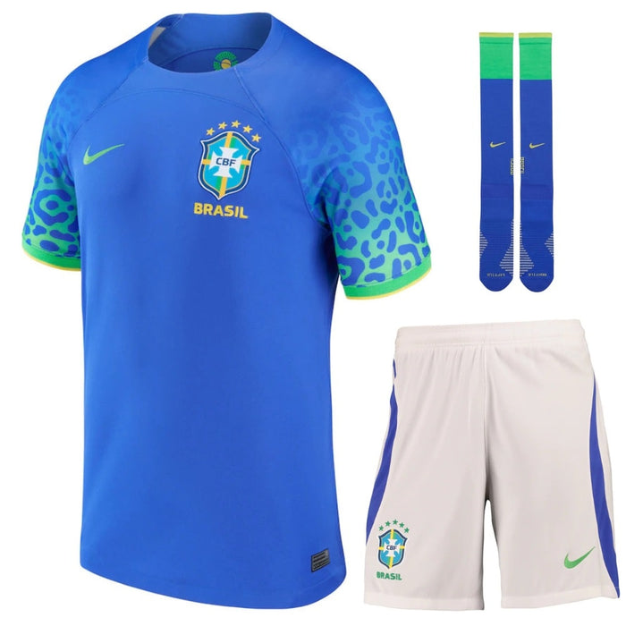 Brazil Kids Home Jersey 2023