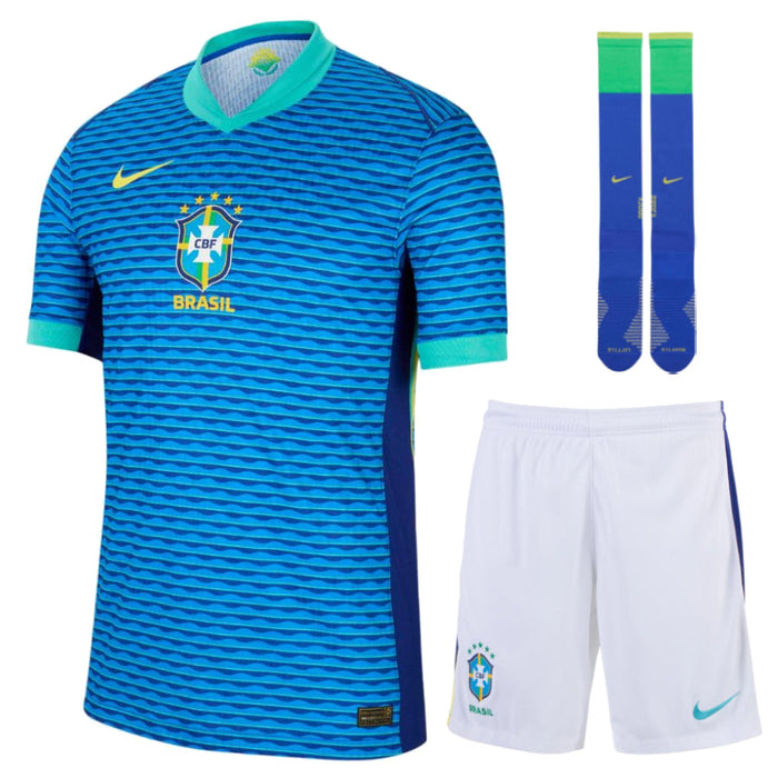 Brazil Kids Away Jersey 2024 2025