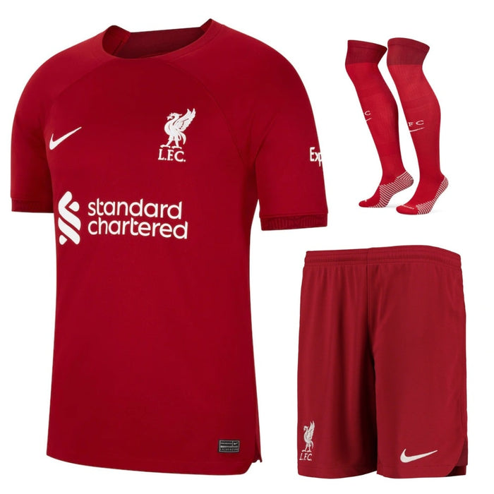 Liverpool Third Kindertrikot 2023 Grün 