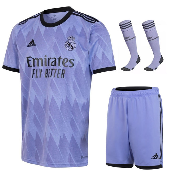 Real Madrid Auswärtstrikot für Kinder 2023 