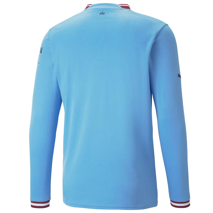 Manchester City Blaues Langarmtrikot für Herren 2023 