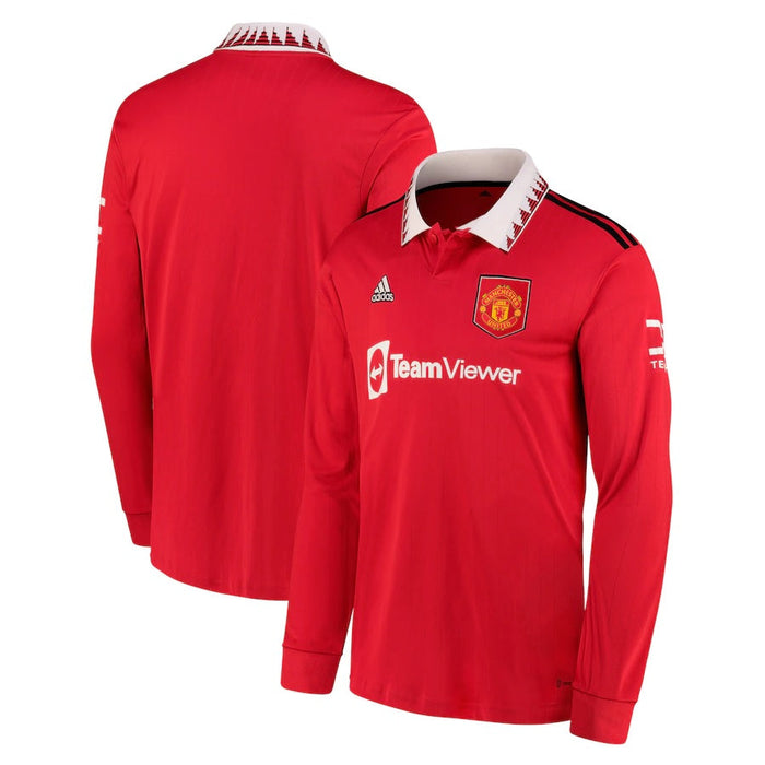 Manchester United Herren-Langarm-Heimtrikot 2023 