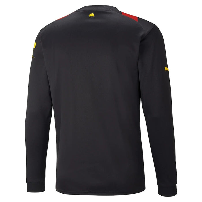 Manchester City Rotes Langarmtrikot für Herren 2023 