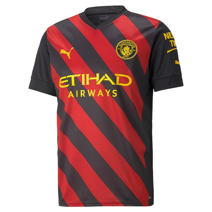 Manchester City Viertes Herrentrikot 2023 Blau 