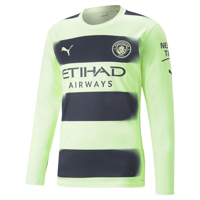 Manchester City Rotes Langarmtrikot für Herren 2023 