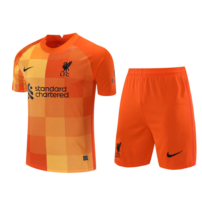 Liverpool Herren-Torwarttrikot + Shorts 2023