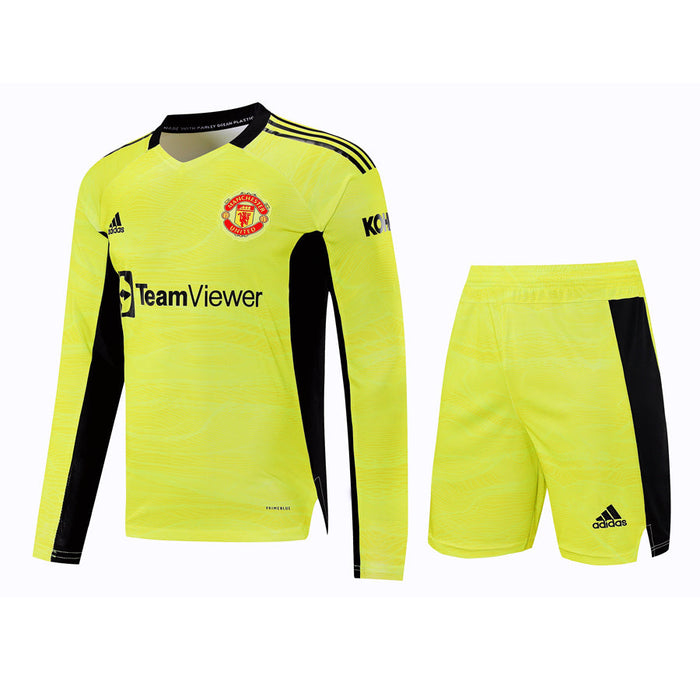 Manchester United Herren-Torwarttrikot + Shorts 2023